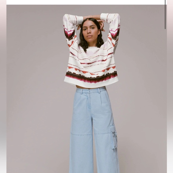 Whistles tie Dye Horizon sweater size M - Picture 3 of 4